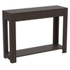 Console Sofa Table Cappuccino 2 Drawers 1 Shelf - DecoElegance - Sofa Console Table