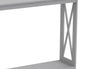 Console Sofa Table Light Grey 1 Shelf - DecoElegance - Sofa Console Table