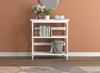 Console Sofa Table White 2 Shelves - DecoElegance - Sofa Console Table