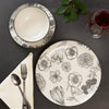 Dinnerware Set 12 Piece Porcelain Coupe Banquet, Service for 4 - DecoElegance - Dinnerware Set