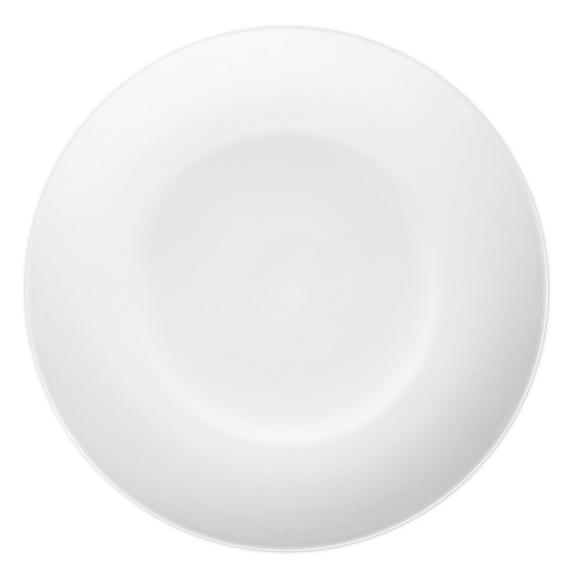 Dinnerware Set 12 Piece Porcelain White Coupe, Service for 4 - DecoElegance - Dinnerware Set
