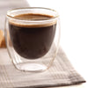 Espresso Insulated Double-Wall Glass Coffee Tea Hot or Cold Beverage Mug 2 Piece Set 95ml, Barista - DecoElegance - Coffee & Tea Cups