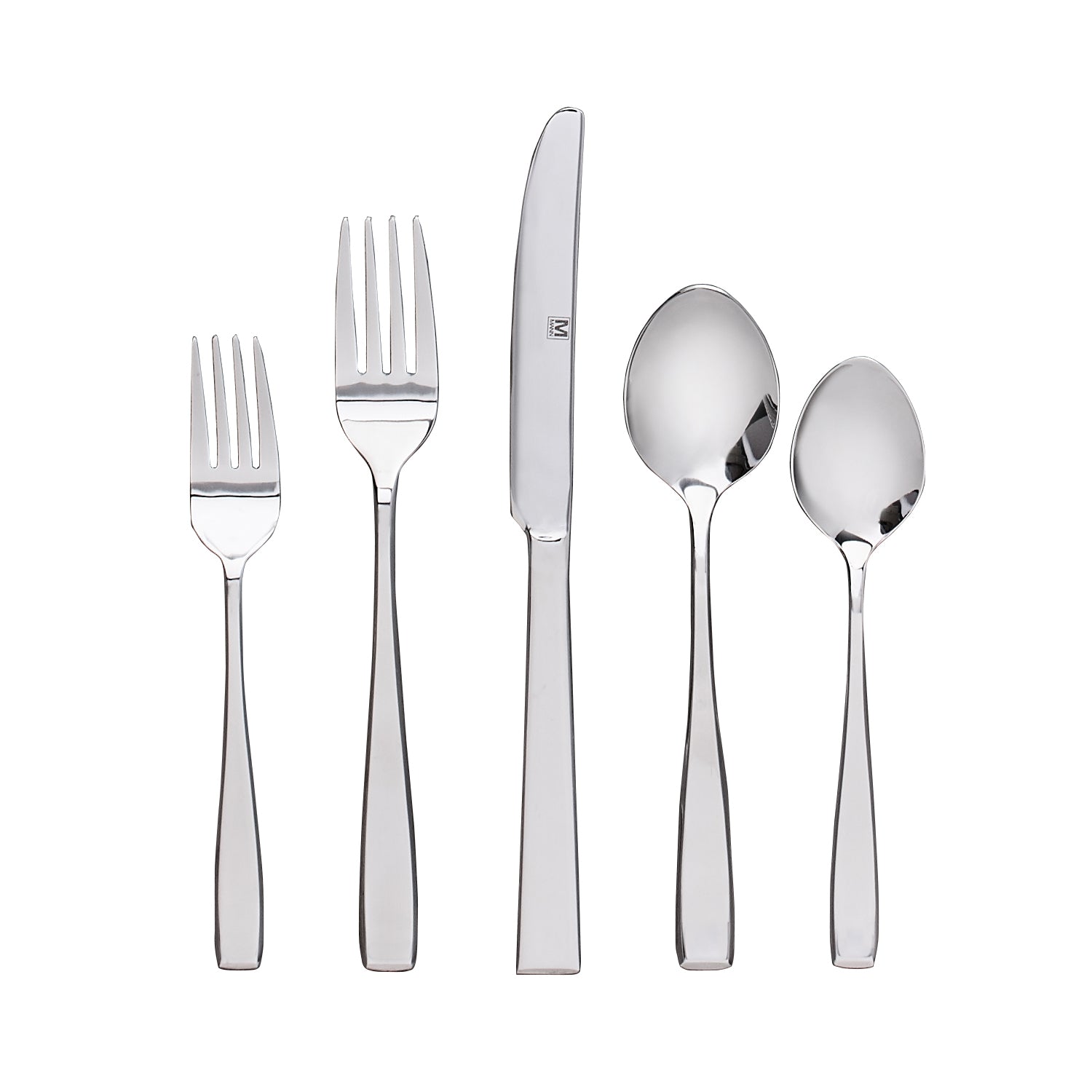 Flatware Silverware 20 Piece Cutlery Utensils Set for 4 Nice - DecoElegance -