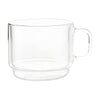 Insulated Double-Wall Glass Coffee Tea Hot or Cold Beverage Mug 2 Piece Set 500ml, Barista - DecoElegance - Coffee & Tea Cups