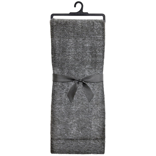 Super Soft Faux Fur Blanket Throw Sherpa Home Decor Bedding 48X60 Charcoal - DecoElegance - Blanket Throw Home Bedding