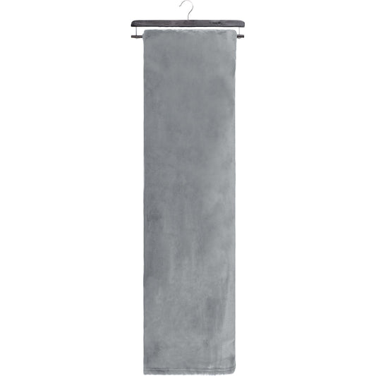 Super Soft Flannel Blanket Throw Home Decor Bedding 80X88 Silver - DecoElegance - Blanket Throw Home Bedding
